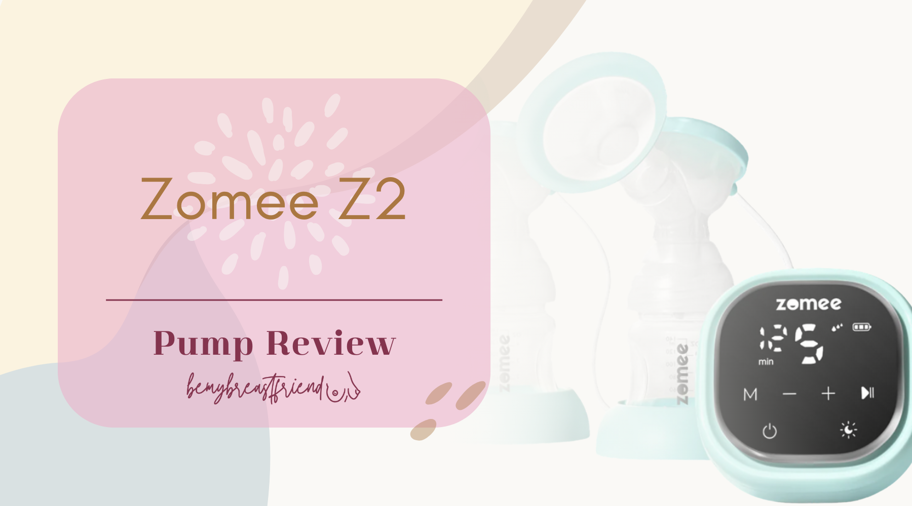 Zomee Z2 Double Electric Breast Pump Review bemybreastfriend LLC
