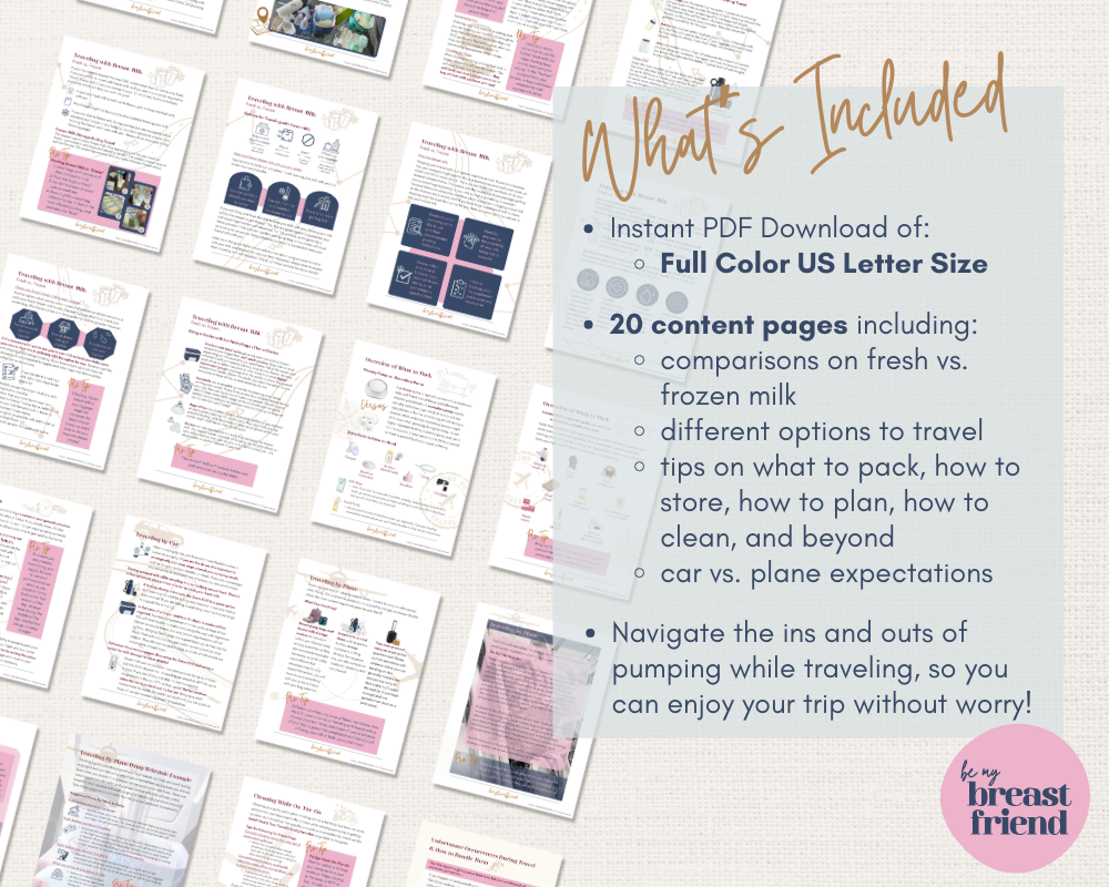 Breastfeeding Beyond the Home Guide | Easily Navigate Pumping While Traveling