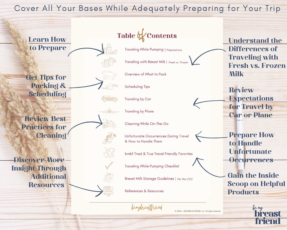 Breastfeeding Beyond the Home Guide | Easily Navigate Pumping While Traveling