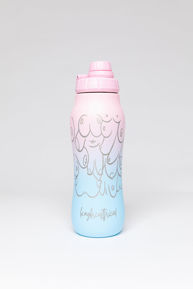 Water Bottle with Nylon Strap Handle – bemybreastfriend, LLC