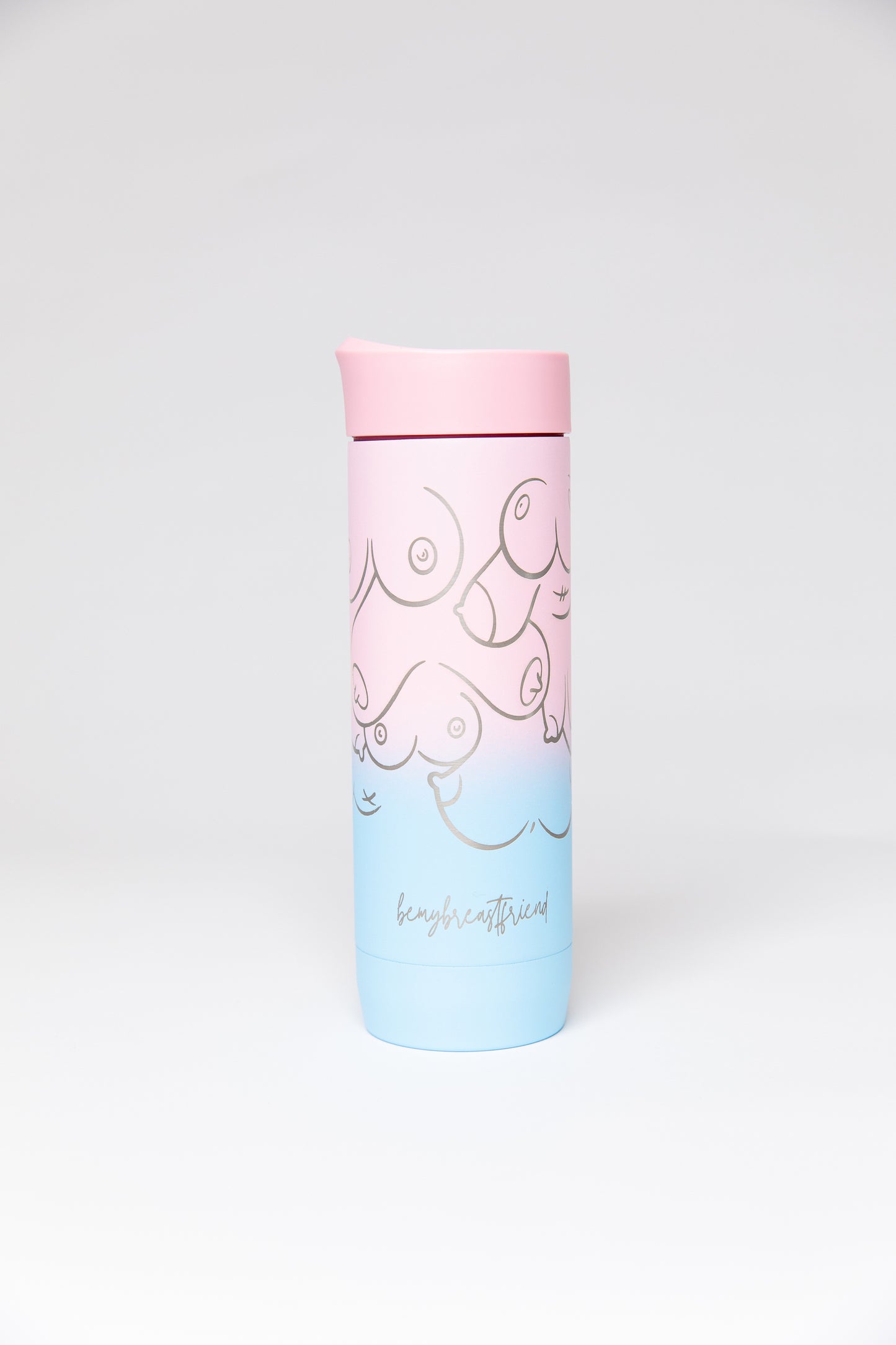 DAMAGED Coffee Tumbler with One Push Button