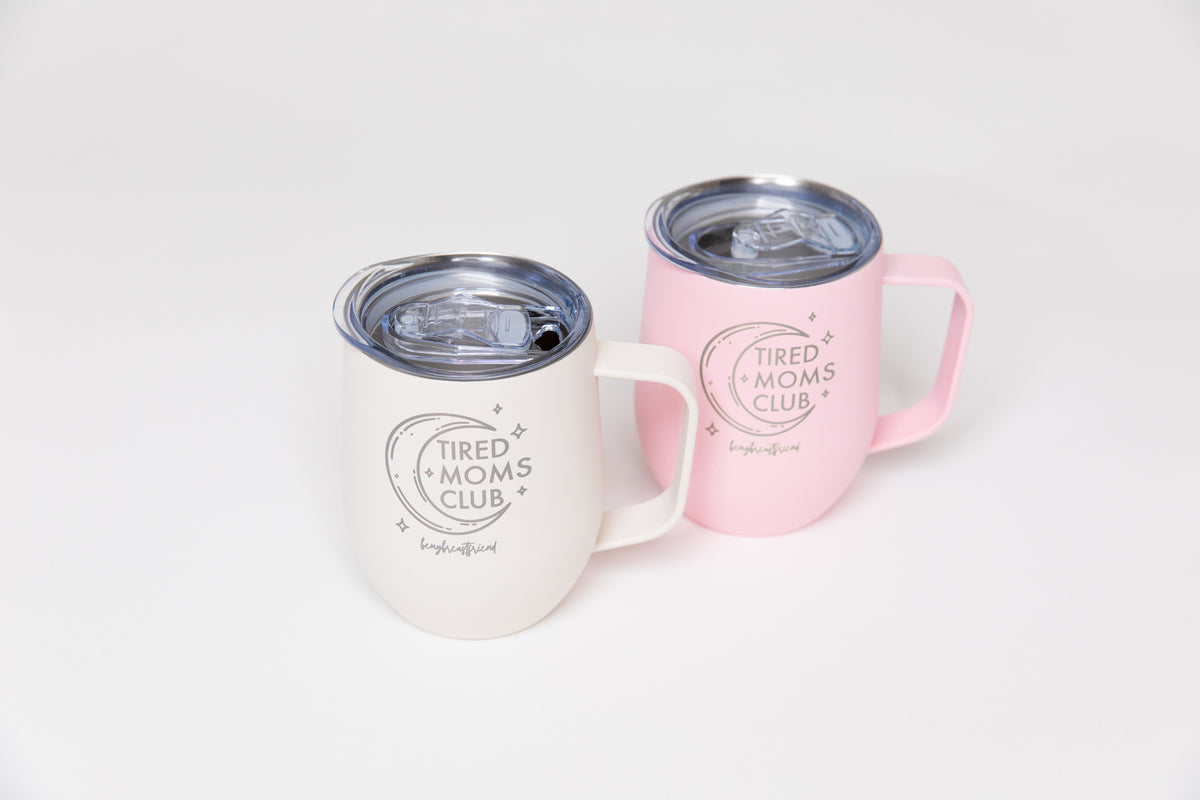 Short Travel Cup Moms Club