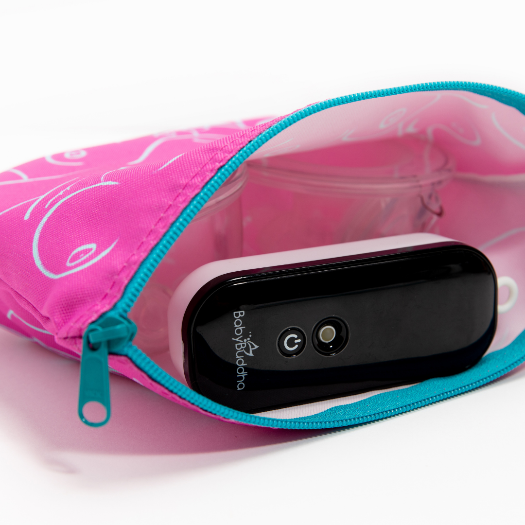 Pop of Pink Boob Bag
