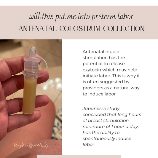 Antenatal Colostrum Collection & Preterm Labor