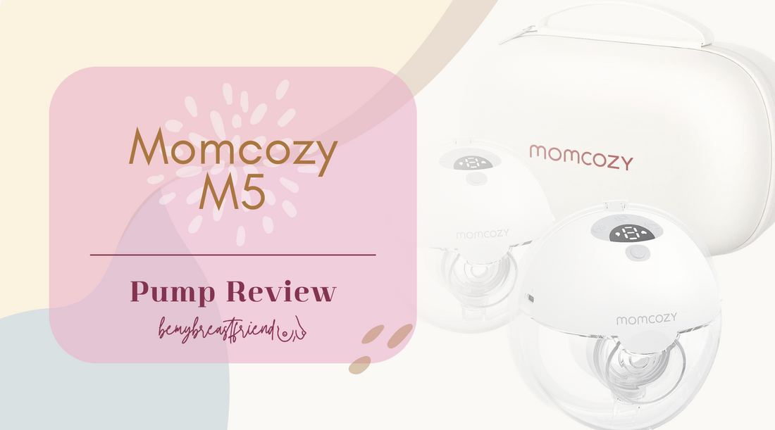 Checkout my new @momcozy M5 double breast pump! I am obsesed with the