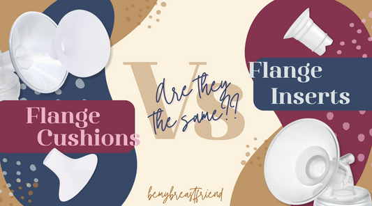 Flange Inserts vs Breast Cushion Comparison