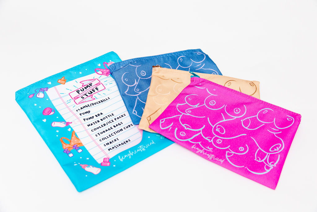 breastfeeding accessory pouches